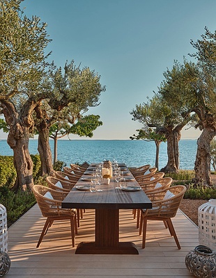 Ikos Olivia outdoor dining