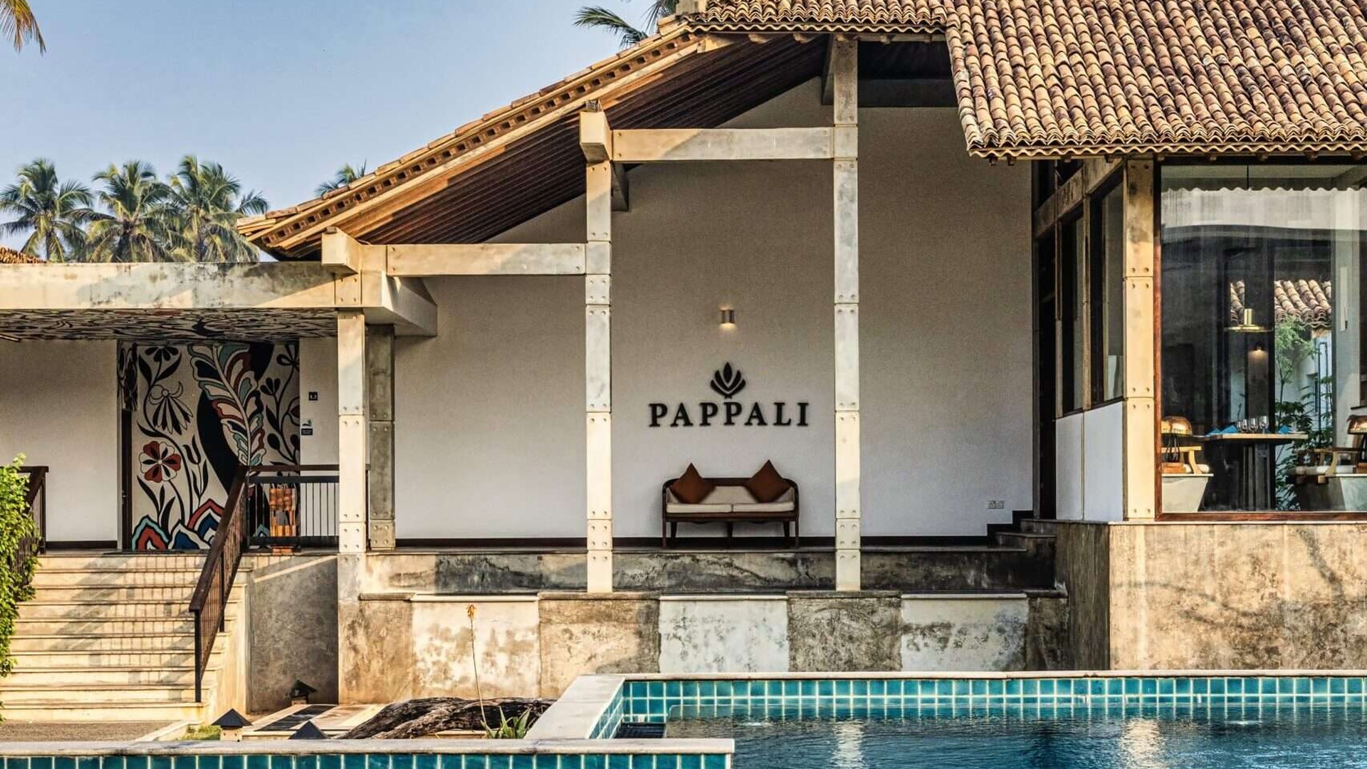 Pappali Private Dining Room in the Wattura Resort & Spa in Waikkal, Sri Lanka