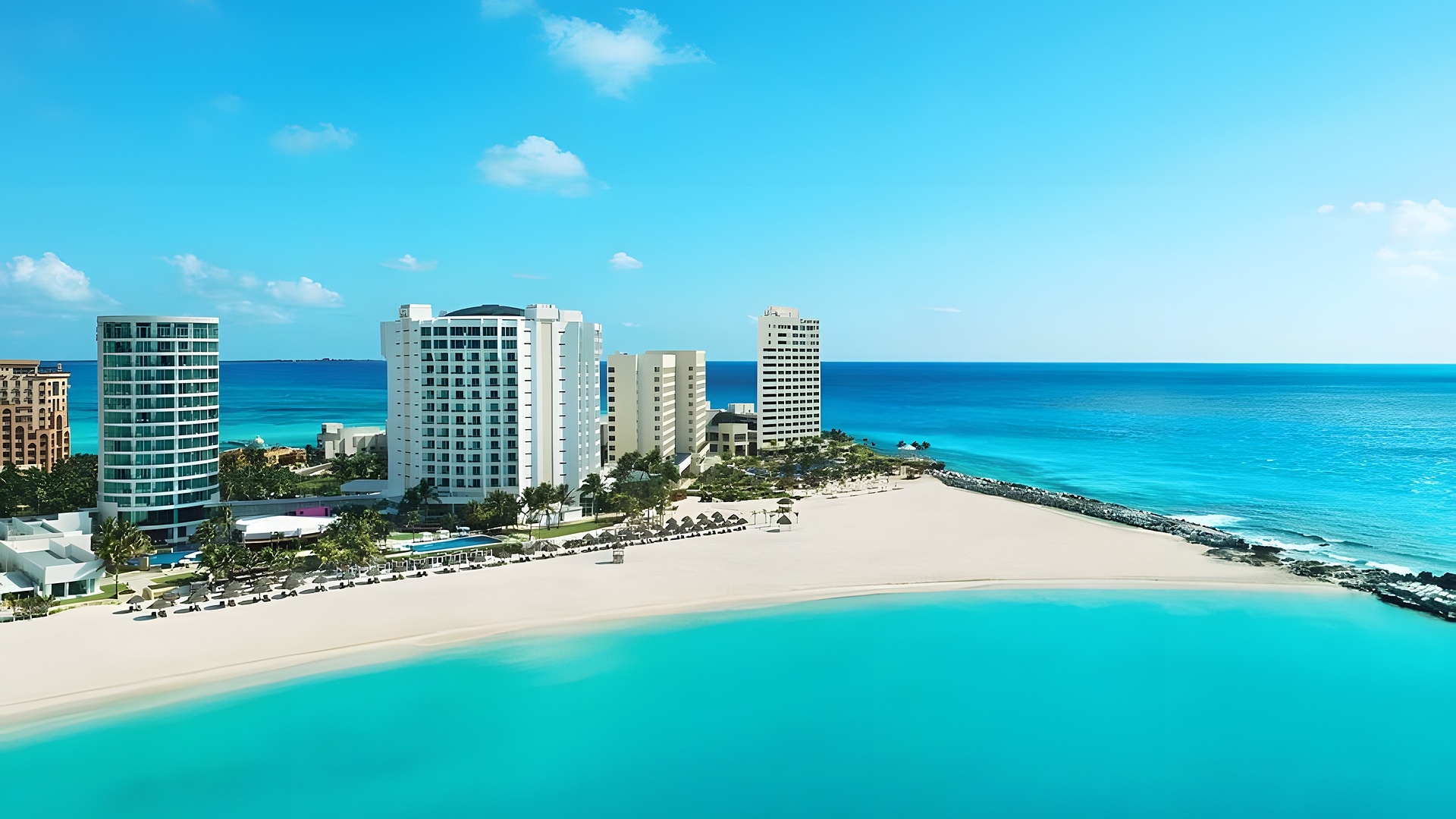 Krystal Grand Cancun All Inclusive resort view