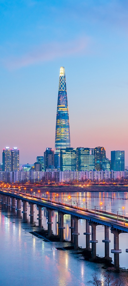 South Korea City view