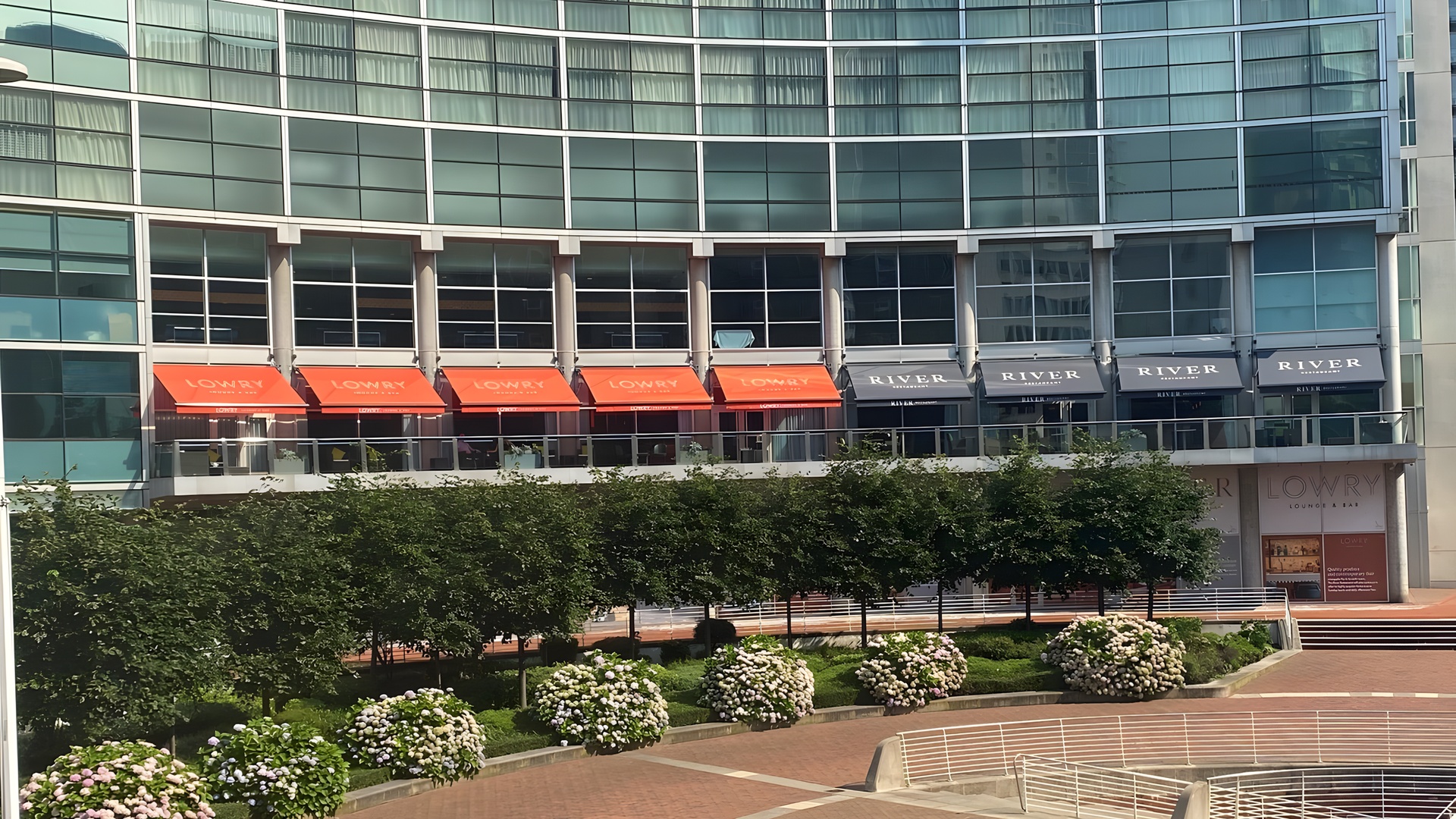 Exterior view of The Lowry Hotel in Manchester, England