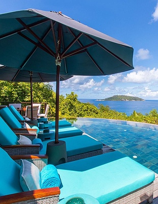 Constance Ephelia Mahe Seychelles aerial view