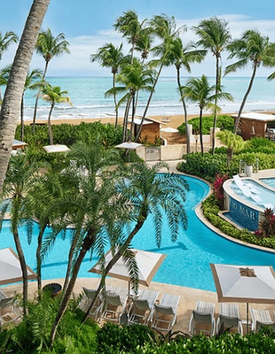 Wyndham Grand Rio Mar Rainforest Beach & Golf Resort in Rio Grande, Puerto Rico