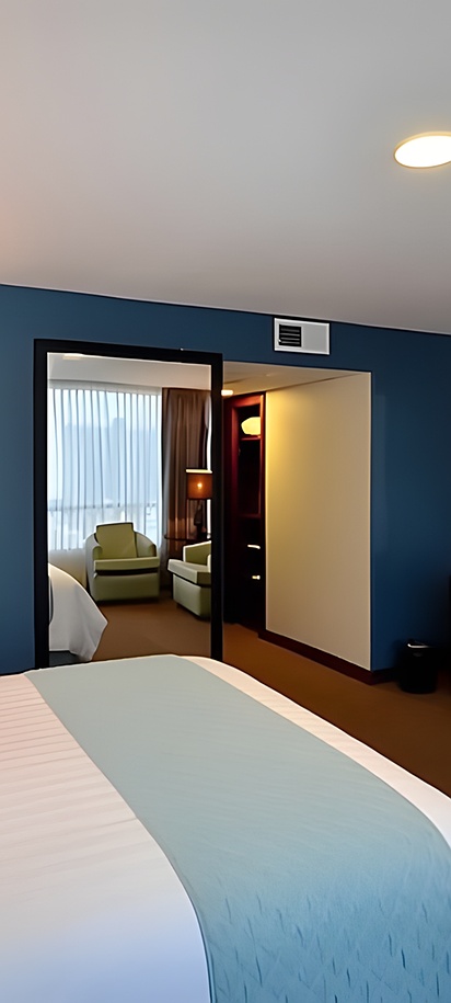 a room at the Hotel Presidente La Paz in La Paz, Bolivia