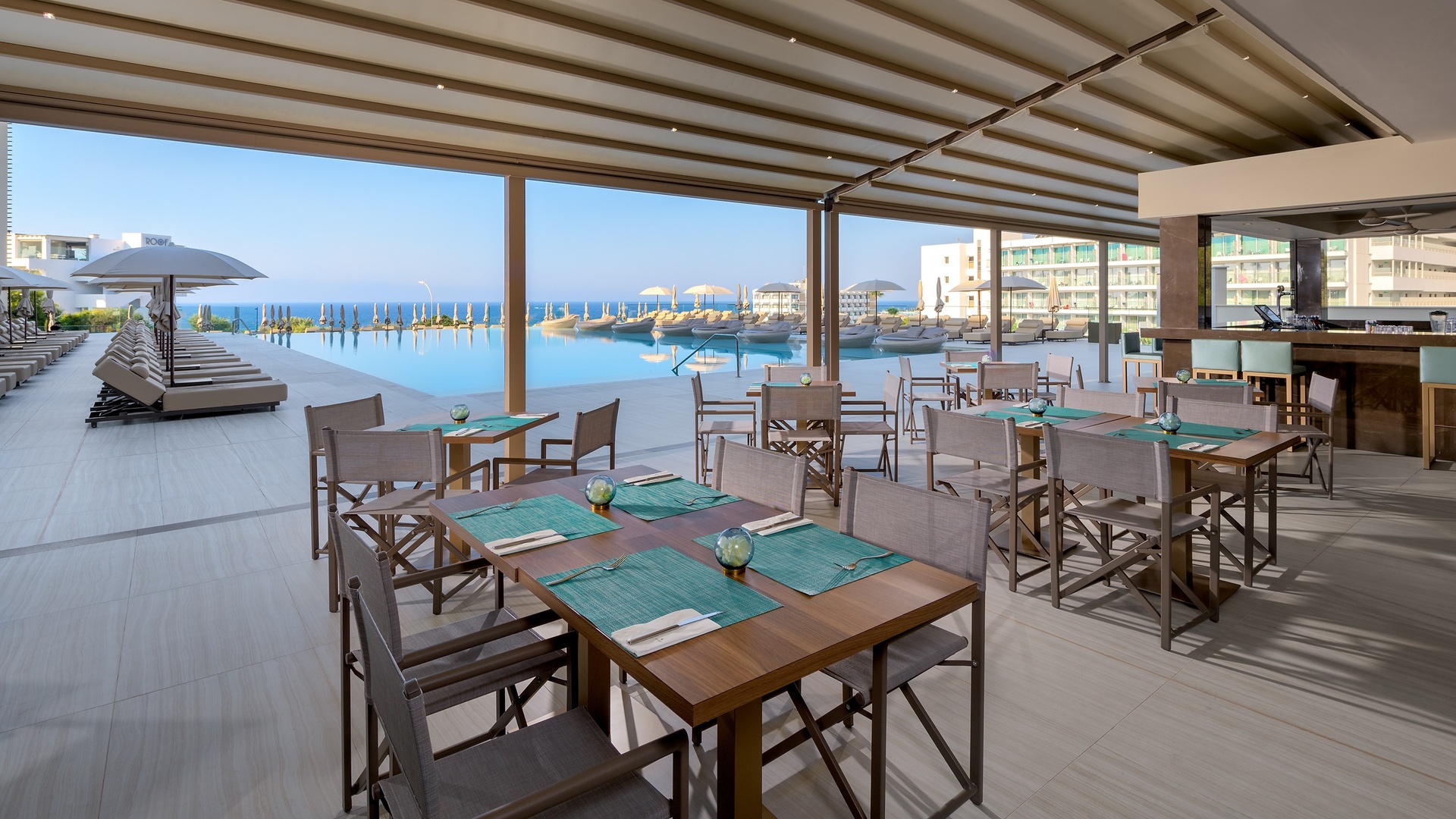 restaurant at the Amarande Hotel