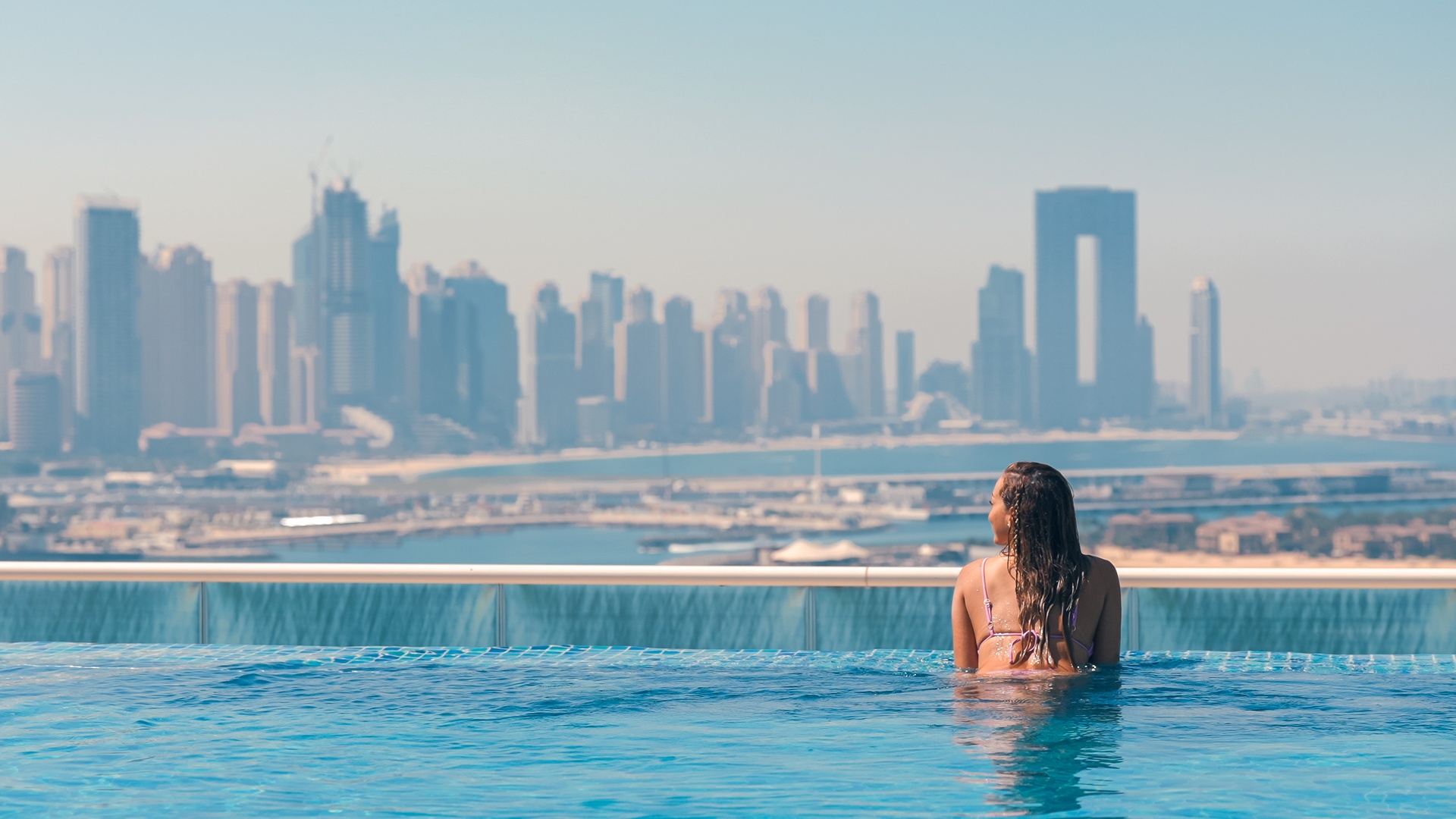 NH Collection Dubai The Palm pool view