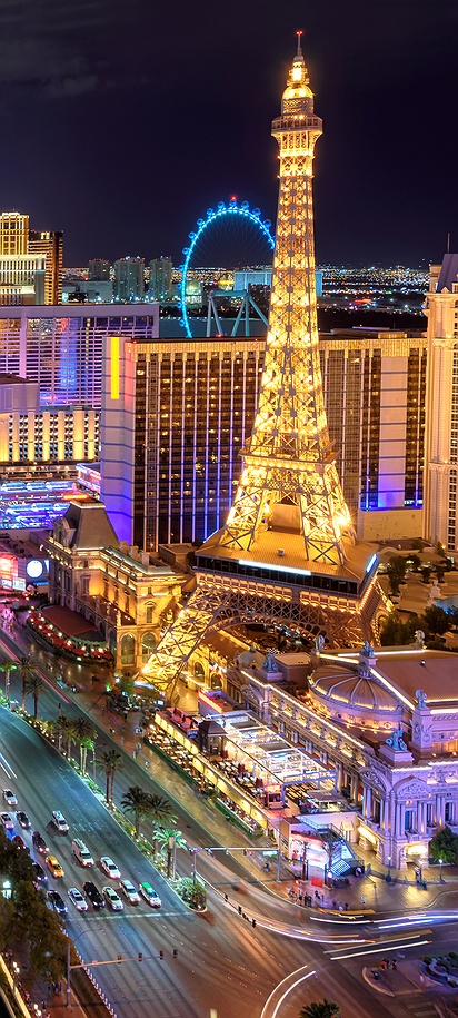 Las Vegas Strip city view