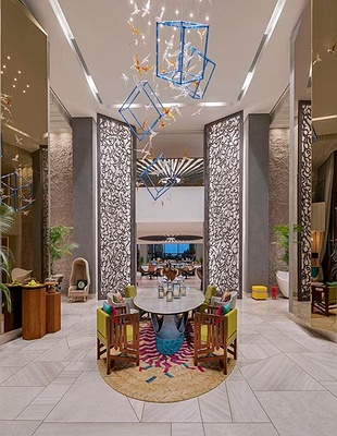 Hyatt Andaz Dubai The Palm entrance