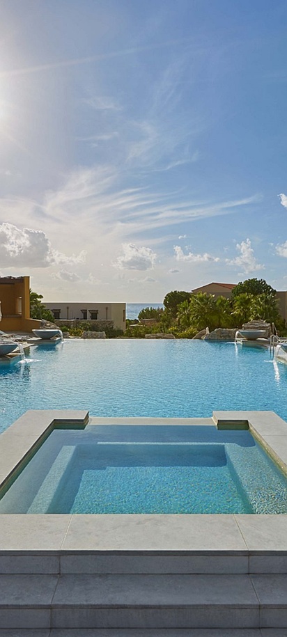 The Westin Resort, Costa Navarino pool view