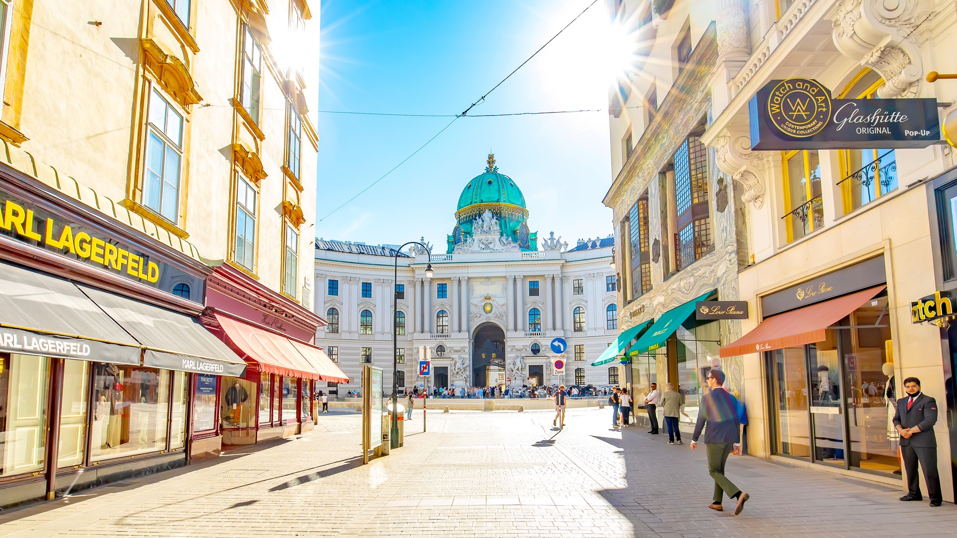 Kohlmarkt in Vienna, Austria