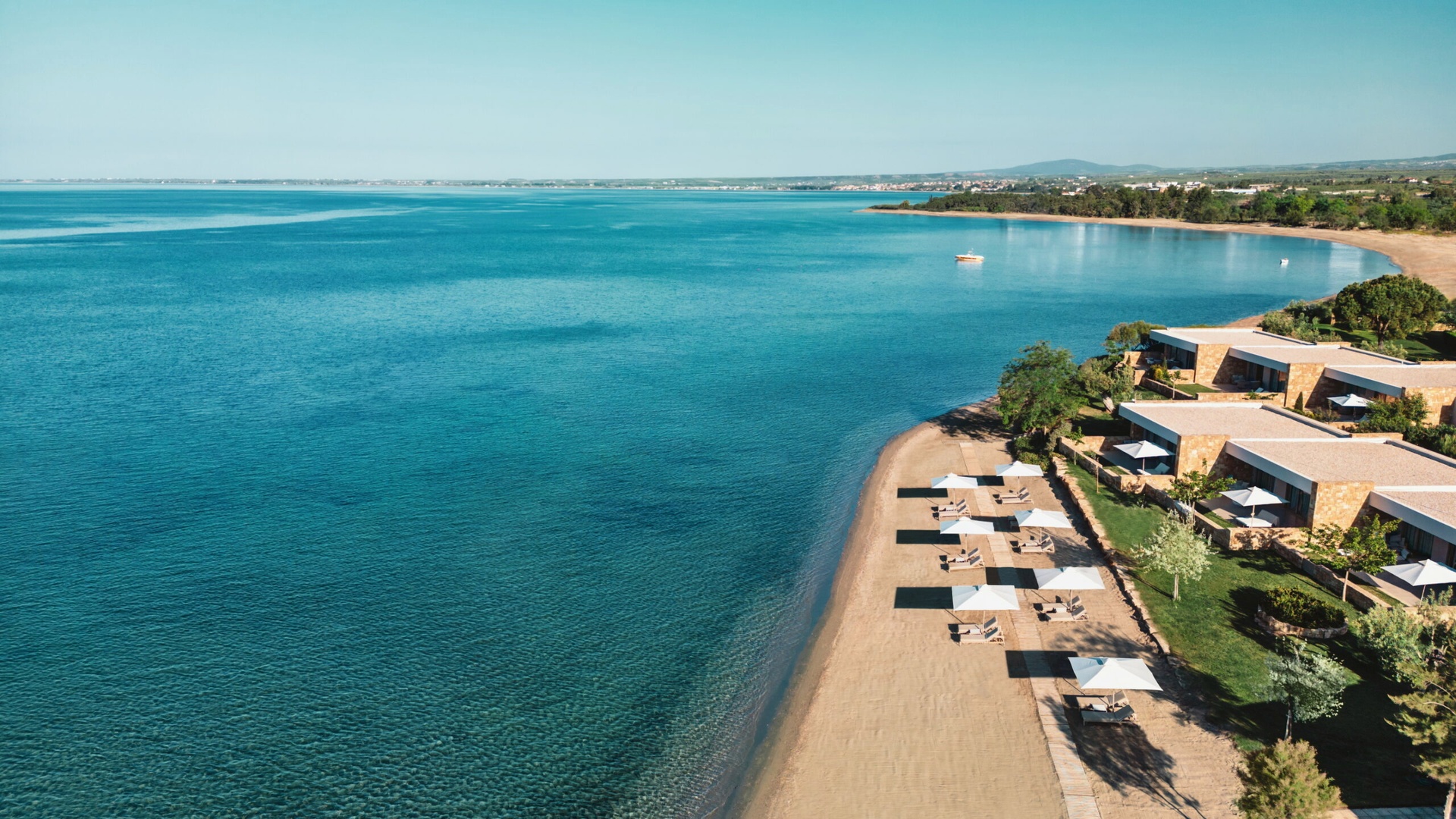 Ikos Olivia resort aerial view