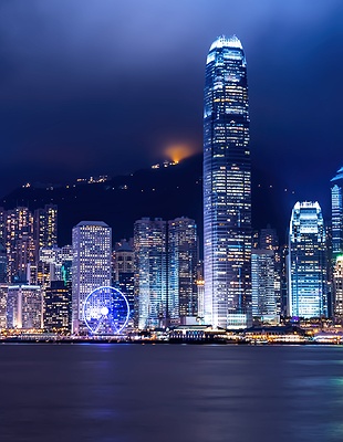 Victoria Harbour in Hong Kong