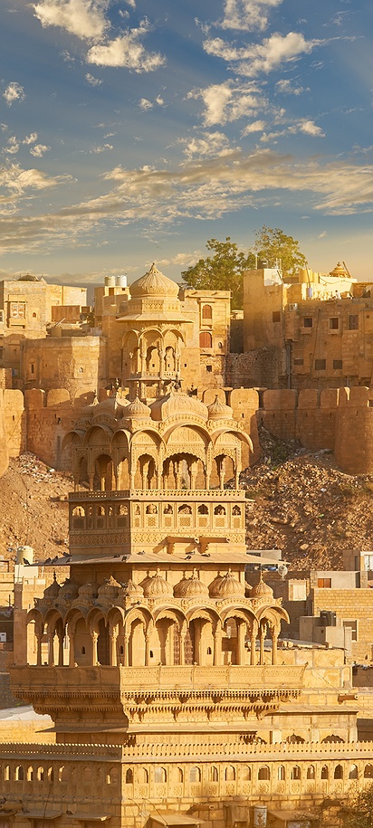 Iconic Jaisalmer Fort, India