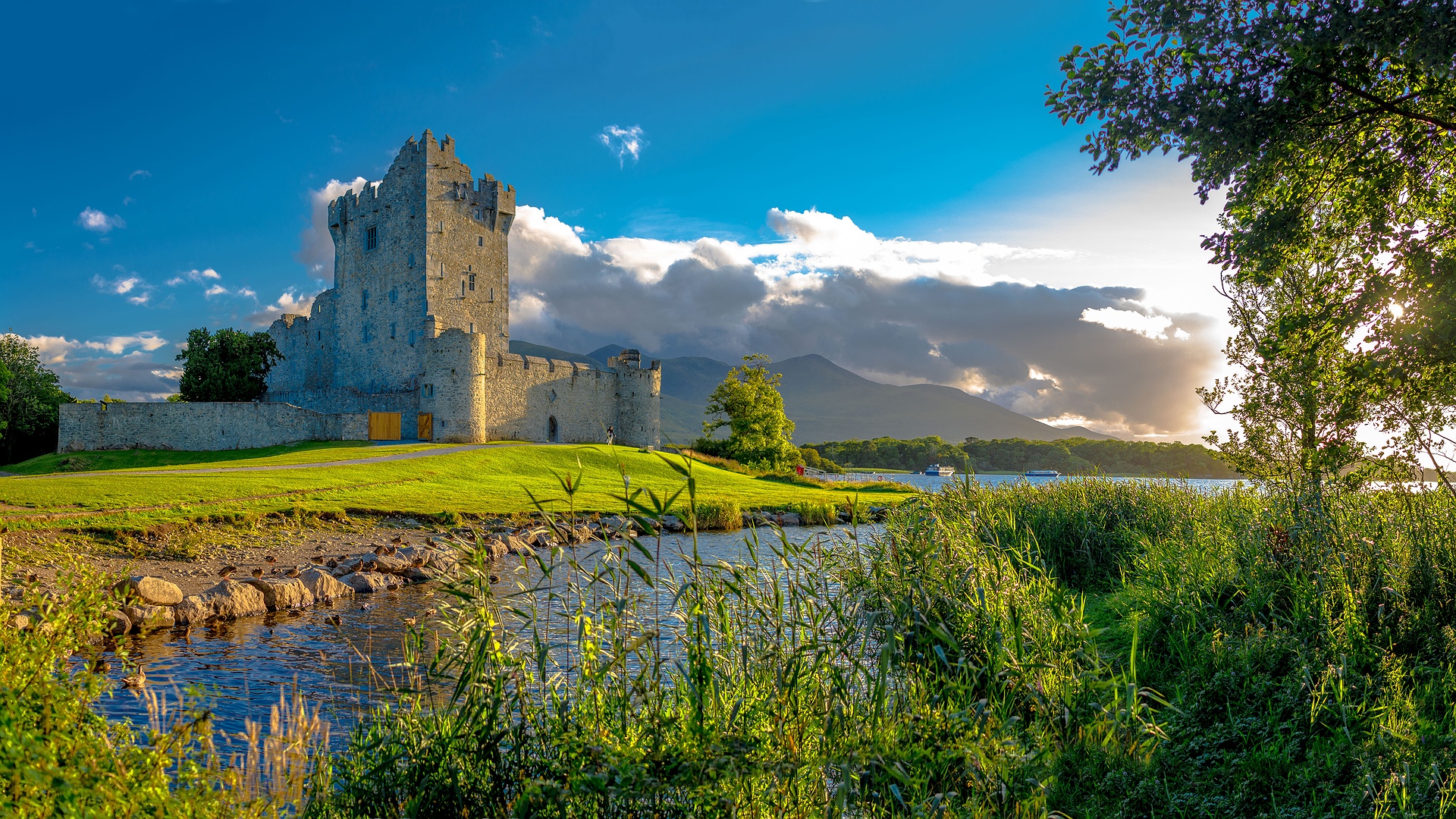 Ross Castle in Ireland