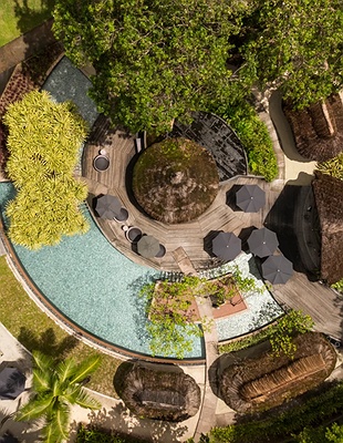 Constance Ephelia Resort aerial view