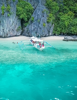 View of Shimizu Island in Philippines