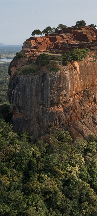 Sigiriya rock in Sri Lanka