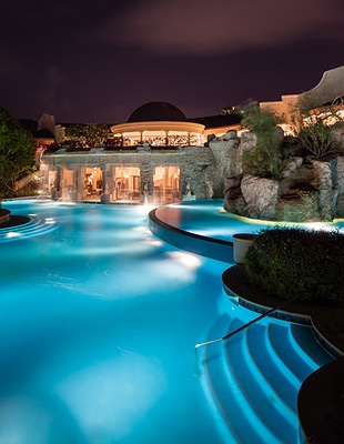 Sandy Lane Hotel pool view