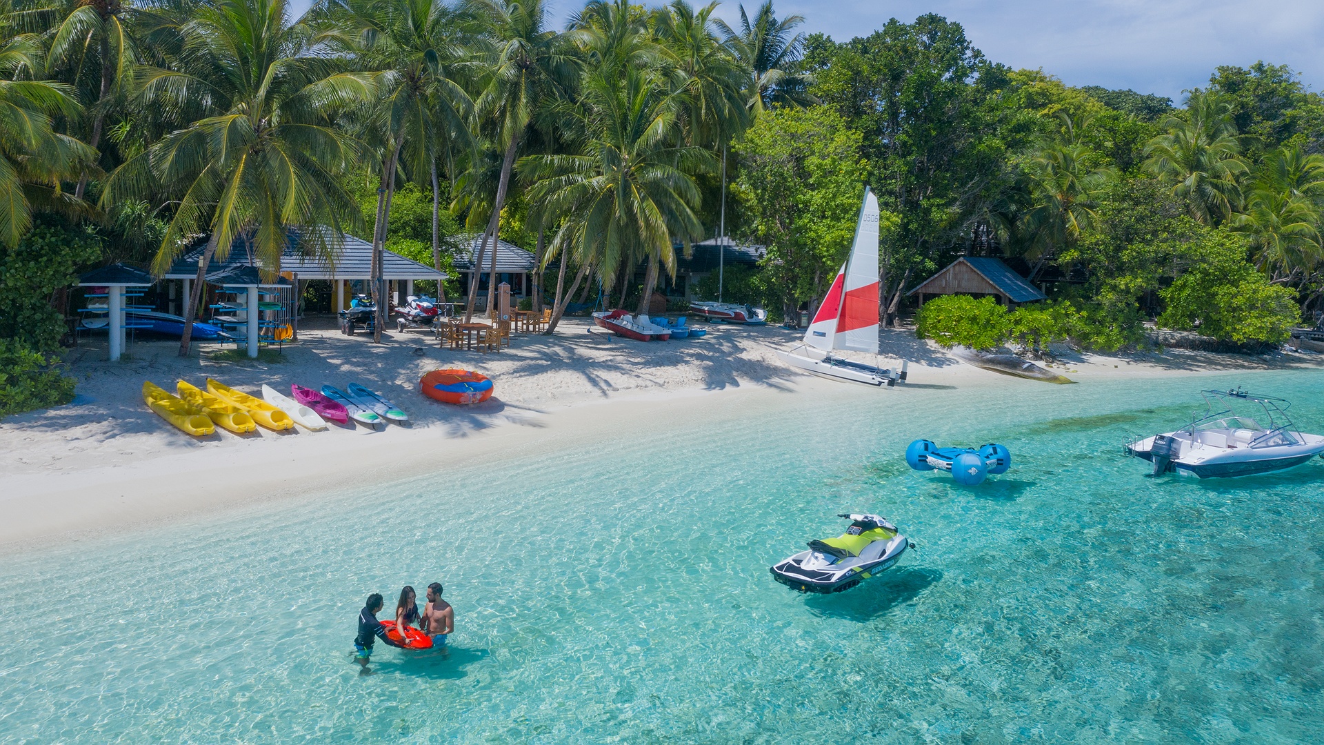 Royal Island Resort and Spa, Maldives island view