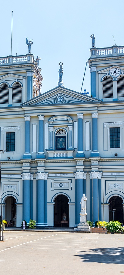 St. Mary's Church in Negombo, Sri Lanka