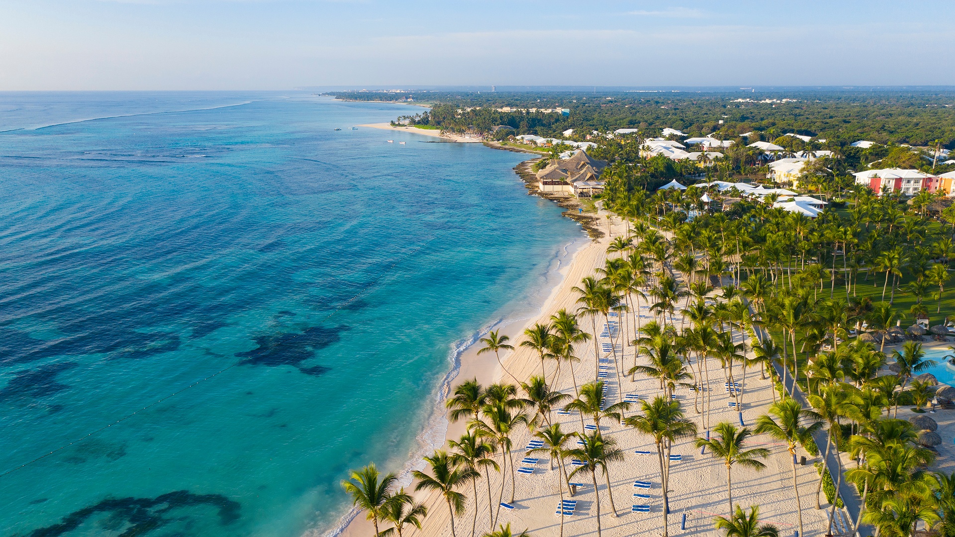 Aerial view Ocean El Faro, Punta Cana