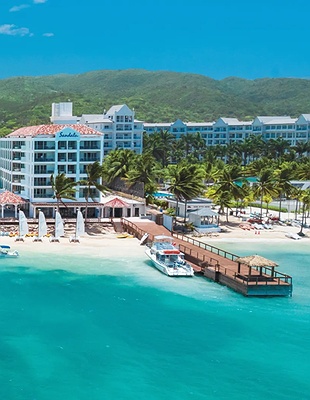Sandals Dunn's River, Jamaica aerial view