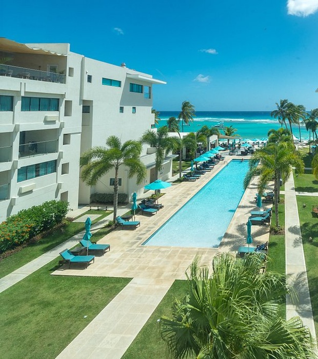 The Sands Barbados pool view