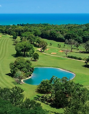 Sandals Dunn's River, Jamaica aerial view