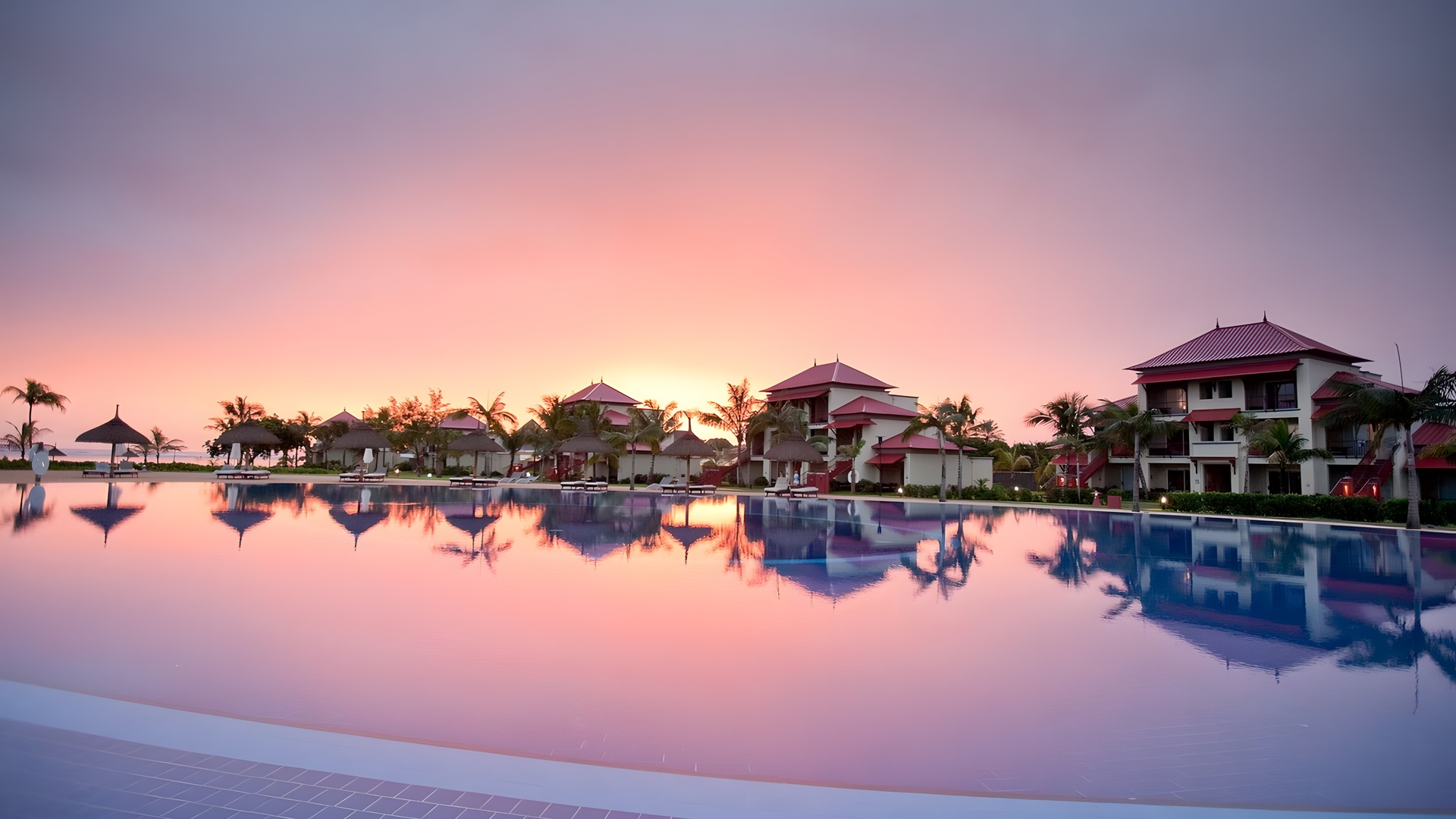 the Tamassa Bel Ombre hotel, a 4-star resort located in Mauritius