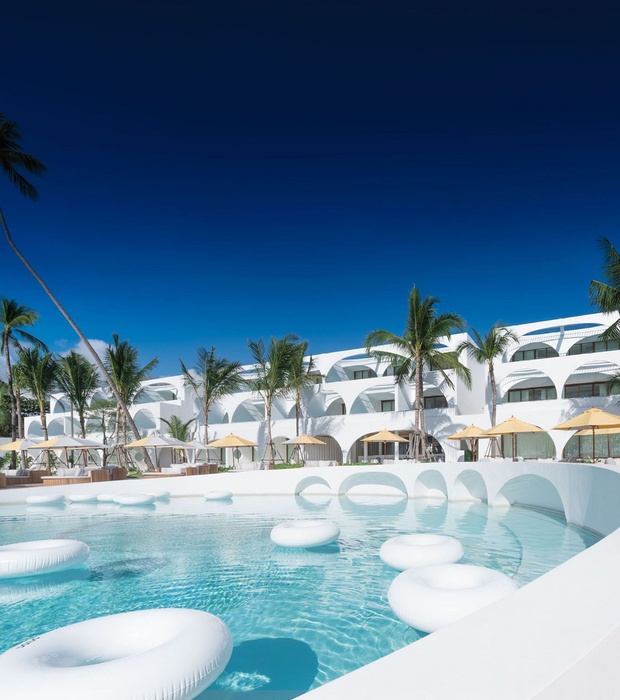 SALA Samui Chaweng Beach hotel top view