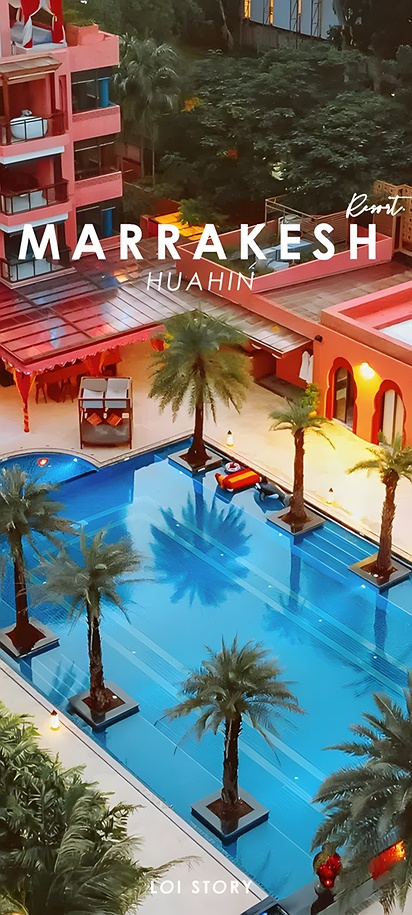Marrakesh Hua Hin Resort & Spa aerial view
