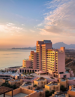 Fairmont Fujairah Beach resort exterior view