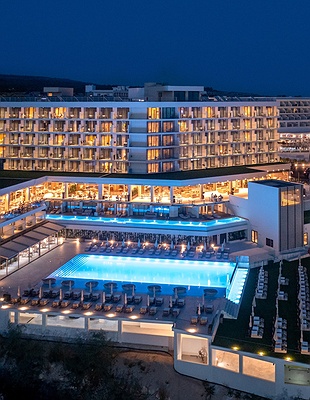 Amarande hotel aerial view