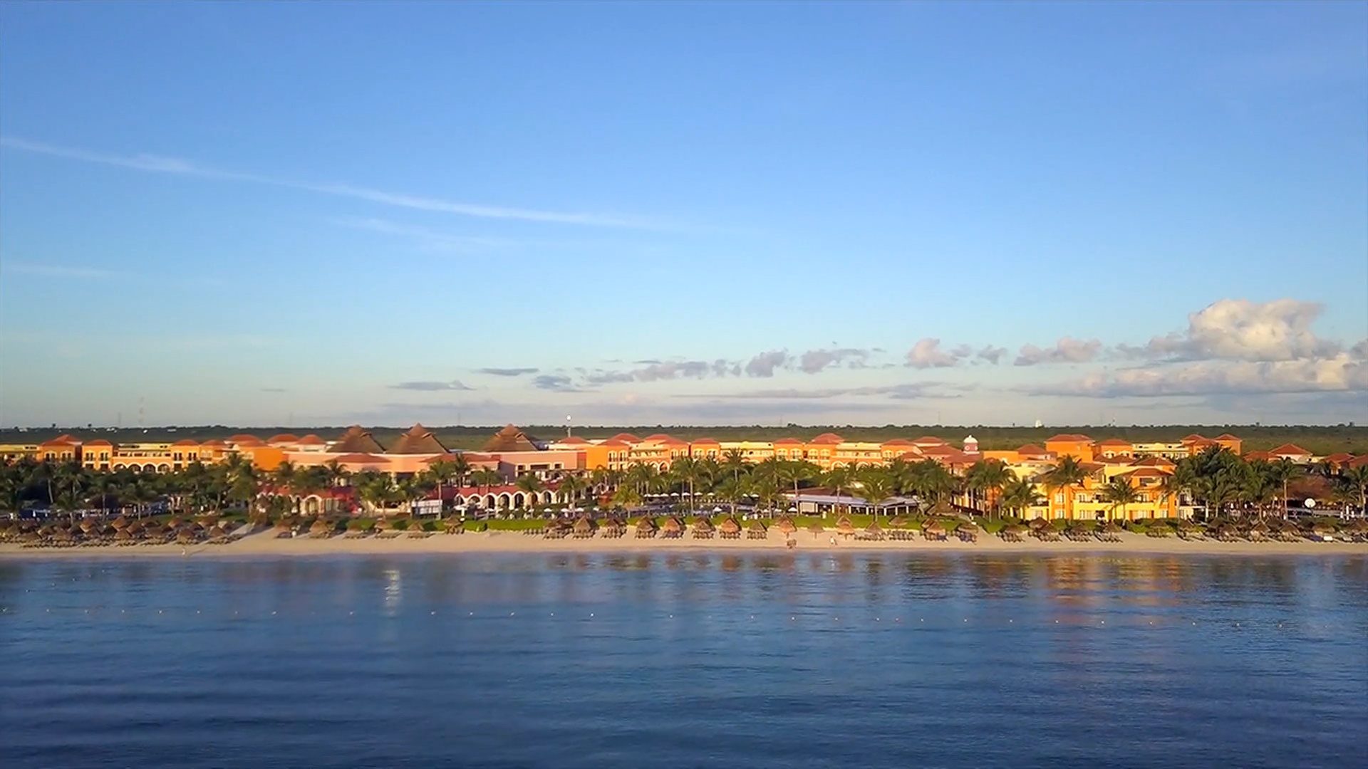 Resort full exterior view