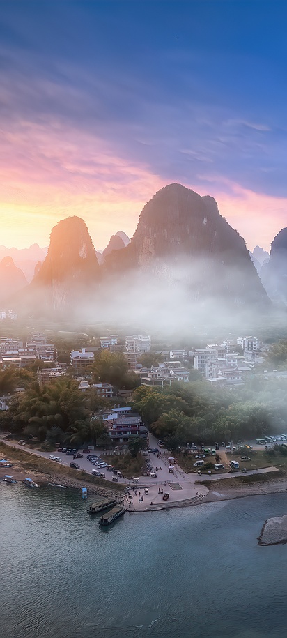 Scenic landscape of China