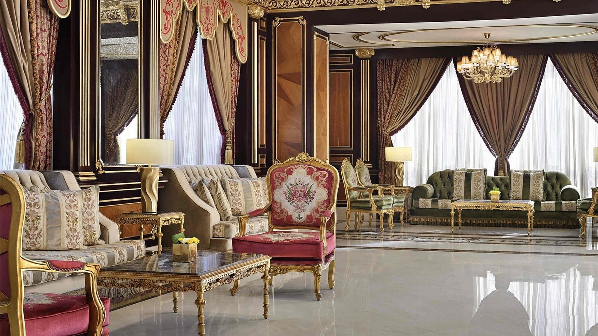 lobby of the Mövenpick Hotel City Star Jeddah