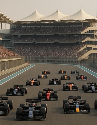 Yas Marina Circuit in Abu Dhabi