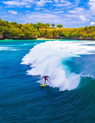 Balangan Beach in Bali, Indonesia