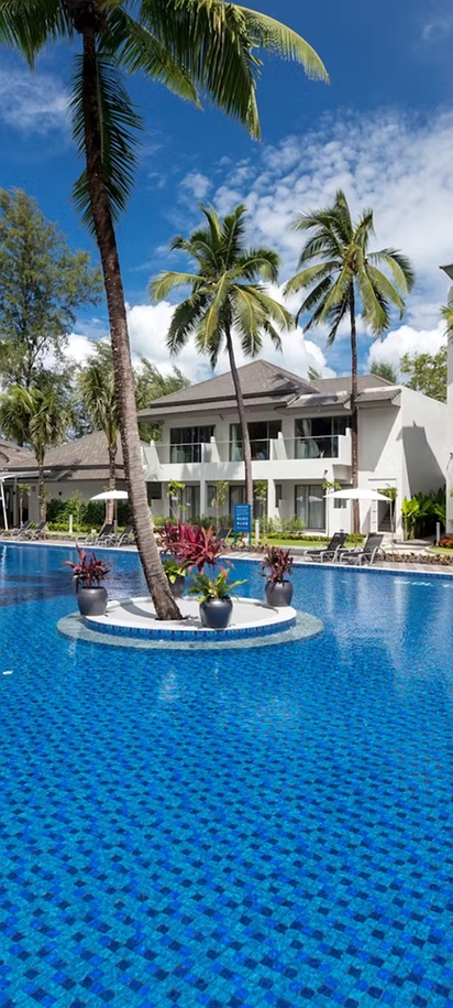 Khaolak Resort in Thailand exterior pool view