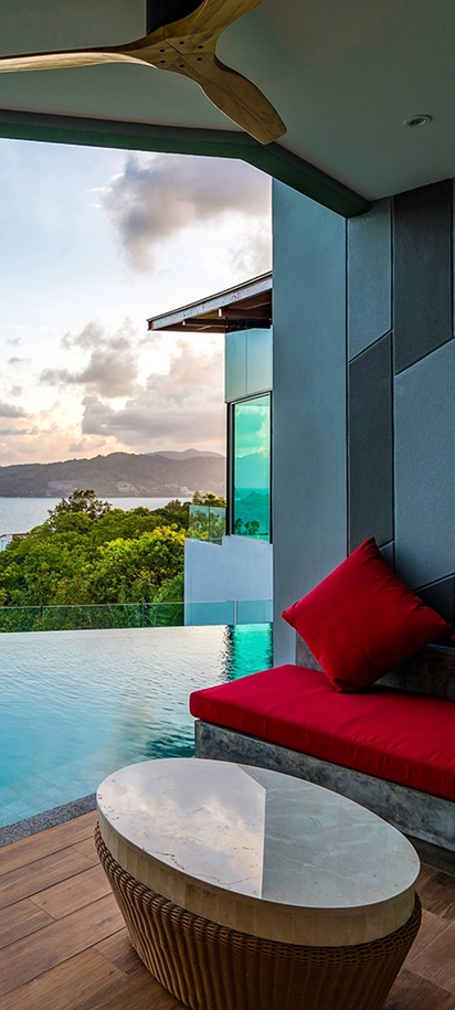 View at Crest Resort & Pool Villas in Phuket, Thailand