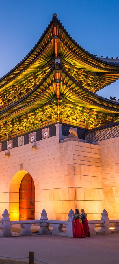 Gyeongbokgung palace exterior view