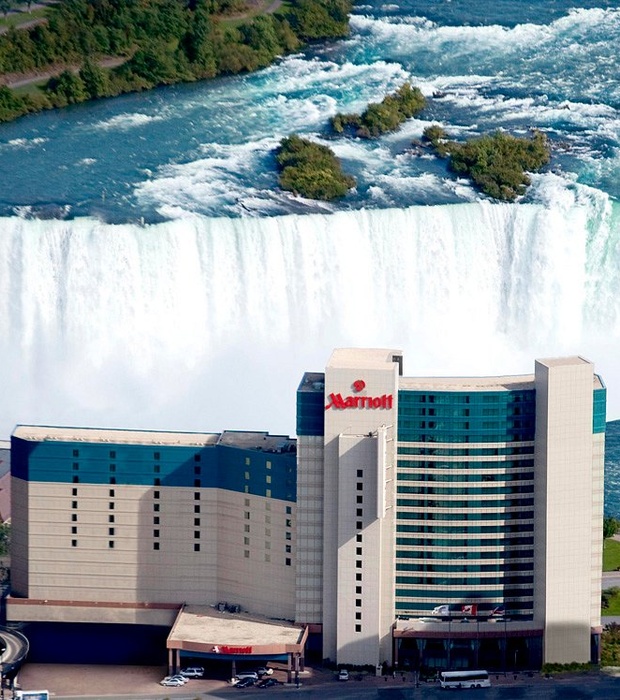Niagara Falls Marriott Fallsview Hotel and Spa exterior view