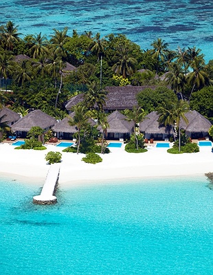 Velassaru Maldives aerial view