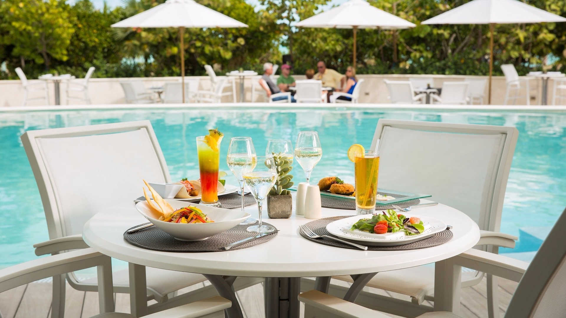 Dining at The Shore Club Turks and Caicos