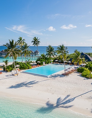 Sun Siyam Iru Veli aerial view