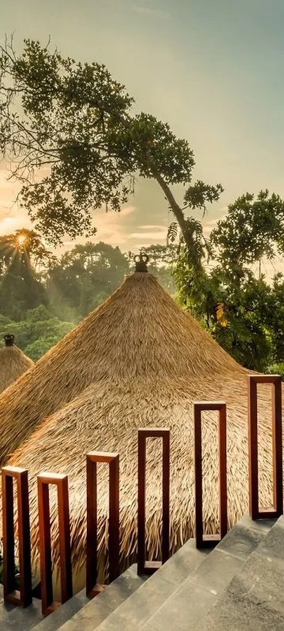 Tanadewa resort Ubud Bali by Cross Collection hut relaxation spa