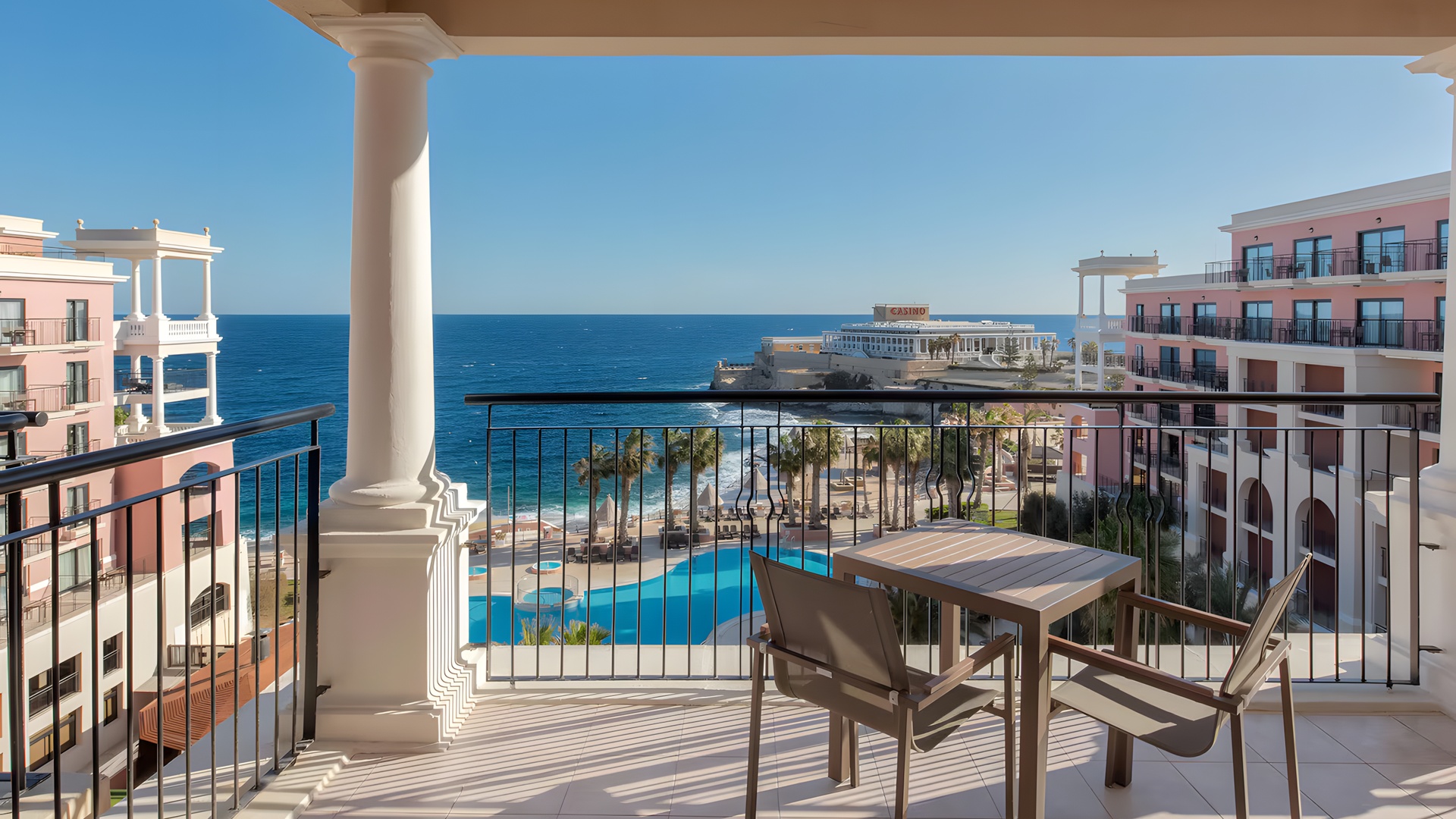  The Westin Dragonara Resort balcony view
