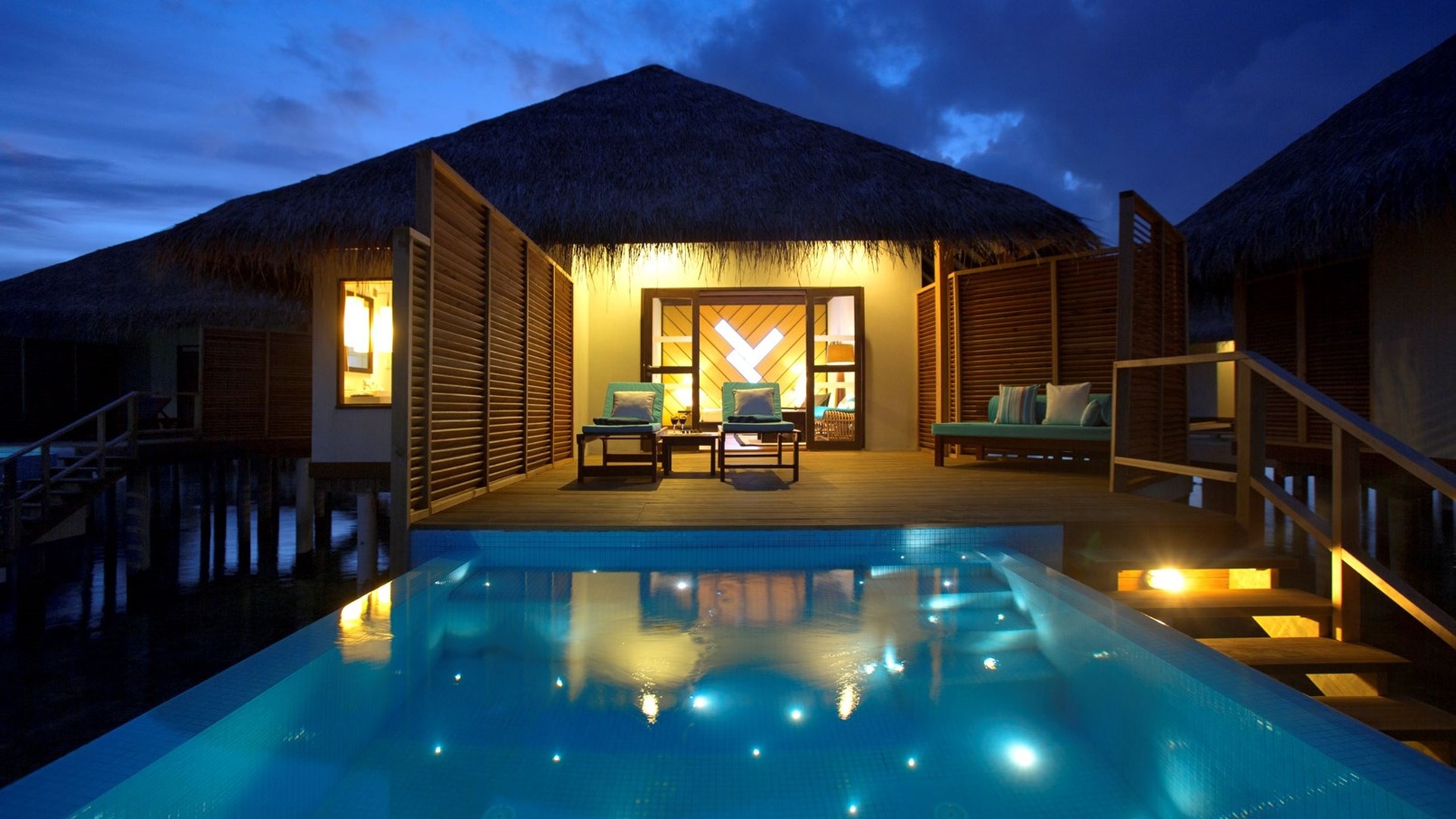 water villa at Velassaru Maldives