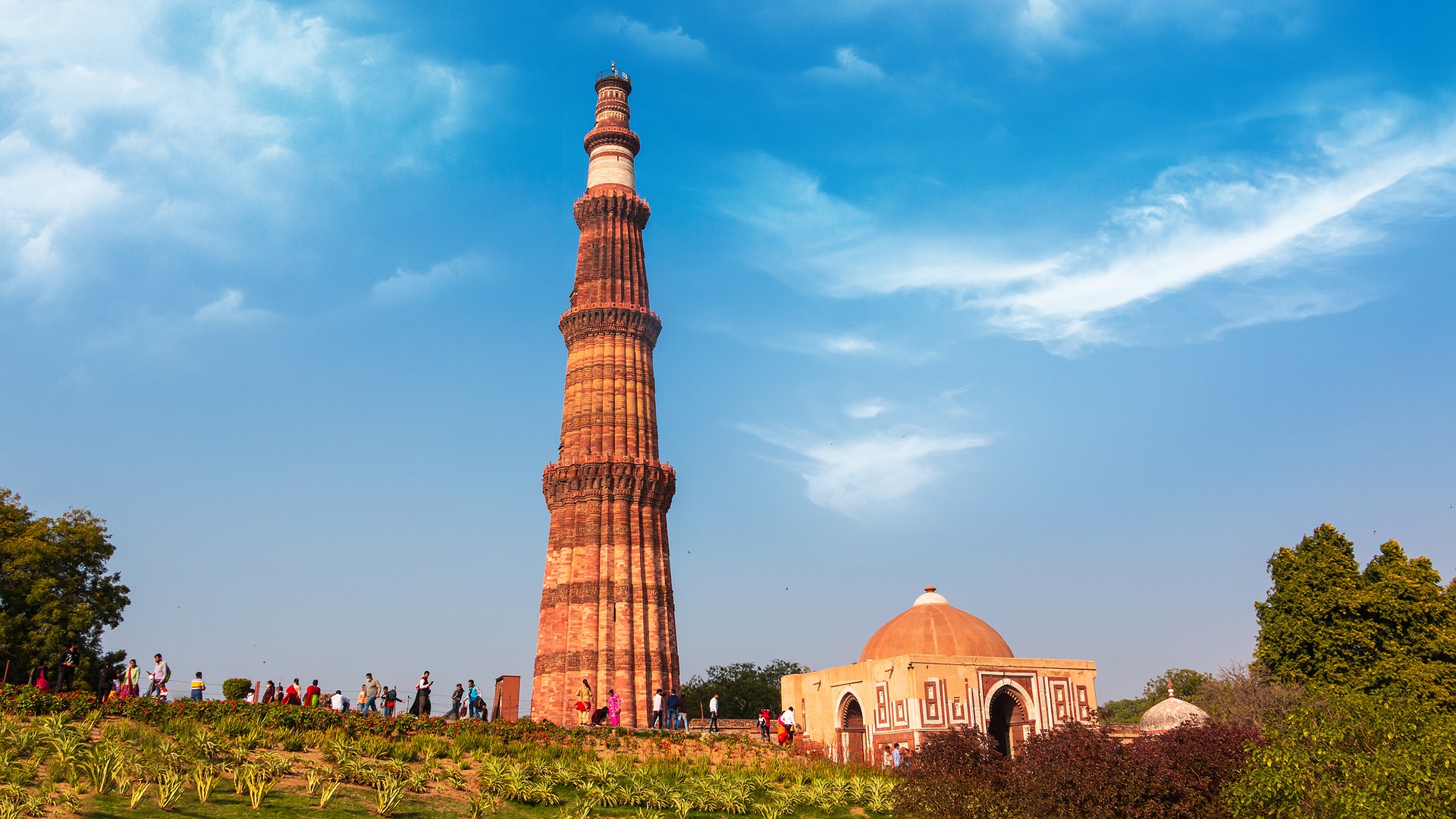 Qutub Minar in Delhi, India