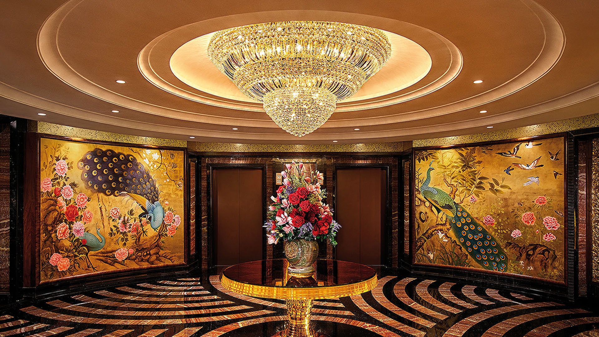 interior of The Reverie Saigon hotel in Ho Chi Minh City, Vietnam